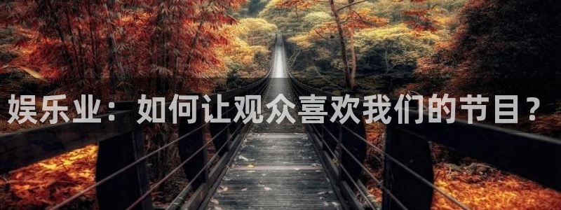 壹号大舞台：娱乐业：如何让观众喜欢我们的节目？