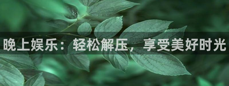 耀世娱乐,apk：晚上娱乐：轻松解压，享受美好时光